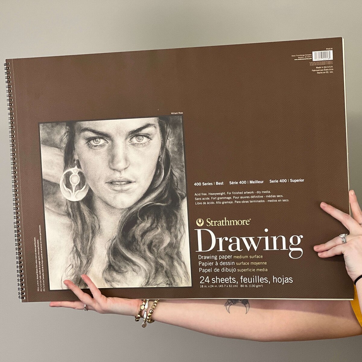 Strathmore Drawing Pad 18x24